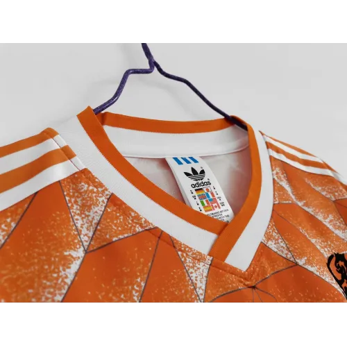 Netherlands Euro Cup 1988 Retro Jersey Home - Image 4