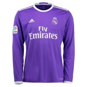 real madrid Retro Long Sleeve Jersey Away Shirt 2016-17