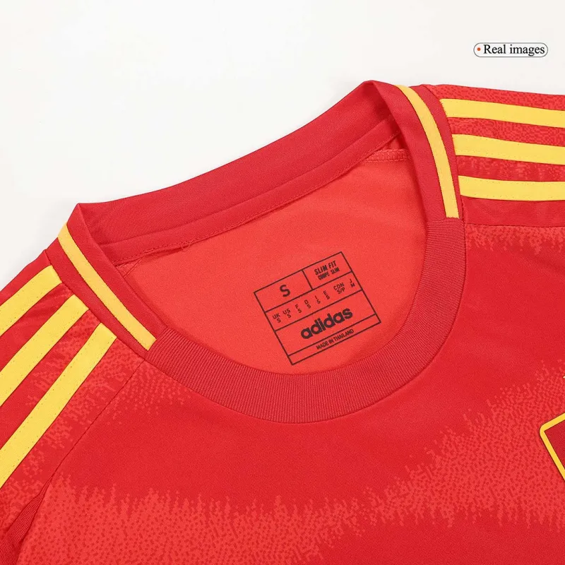 2024 Euro Spain Nation Home Jersey LAMINE YAMAL #19 RODRIGO #16 MORATA #7 - Image 8