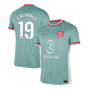 J.ALVAREZ #19 Nike 24-25 Atletico Madrid Away Soccer Jersey Player Edition