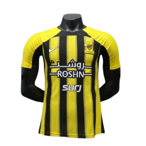 2024-25 Al-Ittihad Home Jersey Player Version