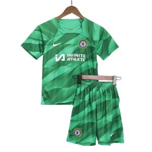 23-24 Kids Chelsea Goalkeeper Kit Jersey+Short