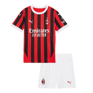 Kids AC Milan Home Jersey Kit 2024-25 Youth Apparels