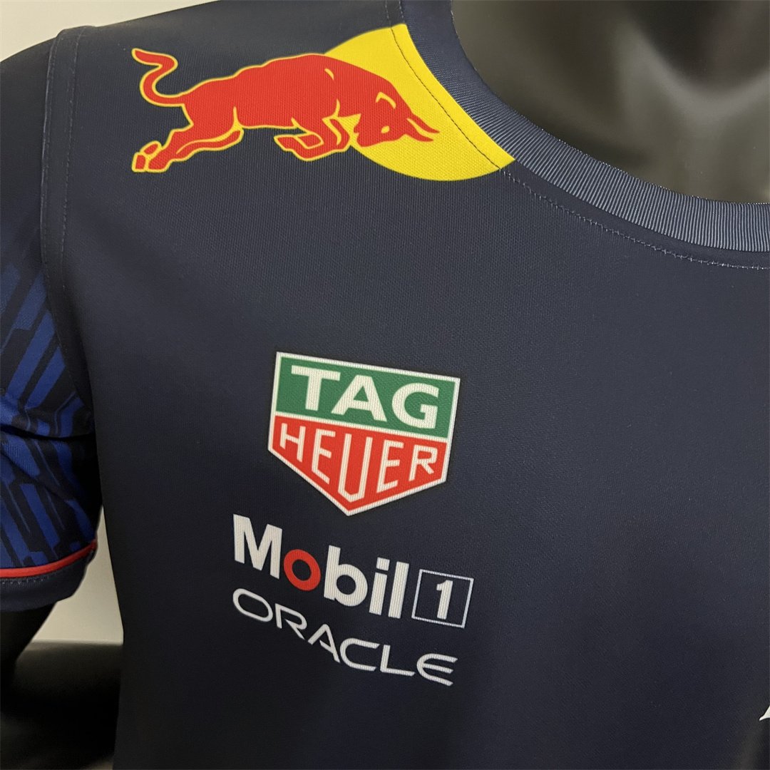 2024 Red Bull F1 Racing Team Set Up Navy T-Shirt - Image 5