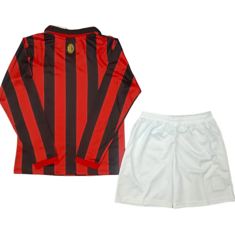 Puma Kids AC Milan 125th Anniversary Long Sleeve Jersey 2024-25 - Image 2