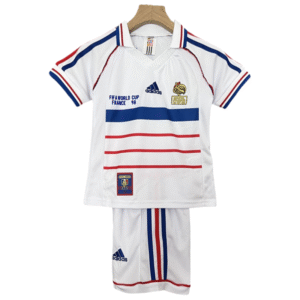 Kids France World cup Retro Kits Away 1998