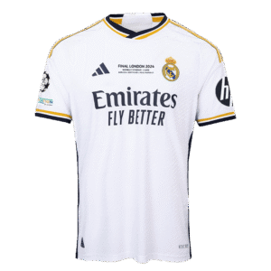 Authentic Soccer Jersey real madrid Home Shirt 2023-24 UCL FINAL