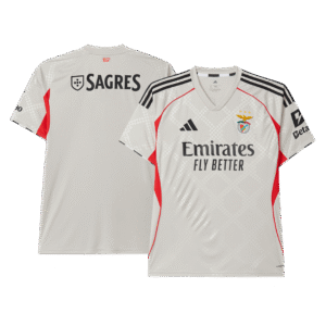 Benfica Soccer Jersey Away Custom Shirt 2025-26