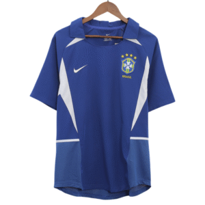 Nike Brazil Retro Jersey Away Soccer Shirt 2002