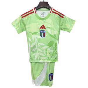 Italy Kids Away Soccer Kits Euro 2025