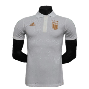 Adidas Italy Nation 23-24 Men's Player White Polo Shirt