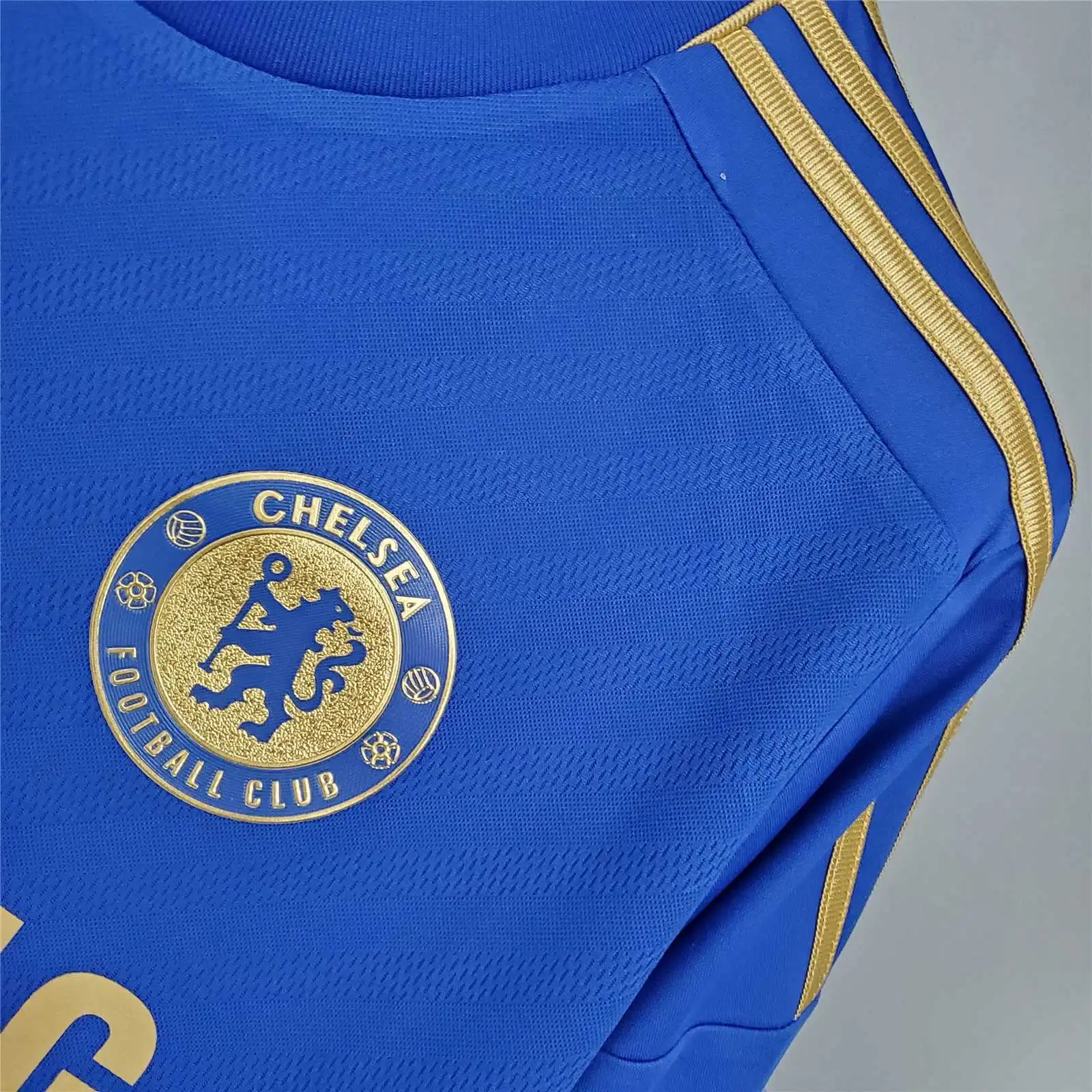 12-13 Chelsea Retro Jersey Home - Image 4