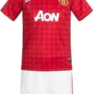 Manchester United 12-13 Home Retro Kid Kits Youth Apparels Jersey