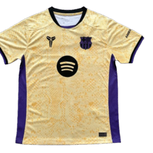 Barcelona 25-26 Away Yellow Soccer Jersey