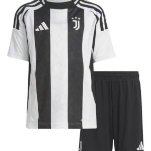 24-25 Juventus Home Soccer Kids Kit Jersey+Shorts