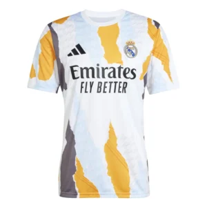 Adidas real madrid pre-match warm-up jersey Player Version 24-25