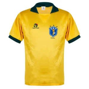 Brazil 1988  Retro Jersey Home
