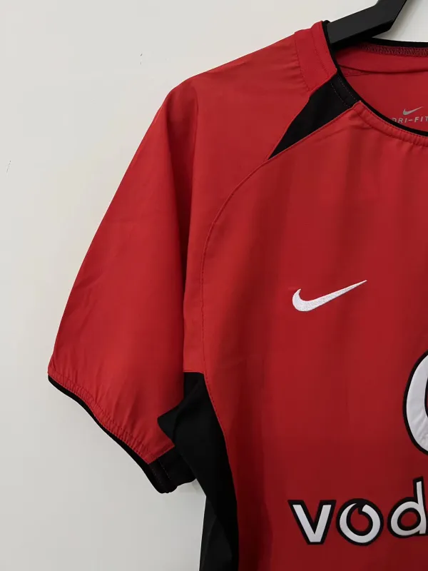 Manchester United Retro Jersey Home Shirt 2002-03 - Image 5