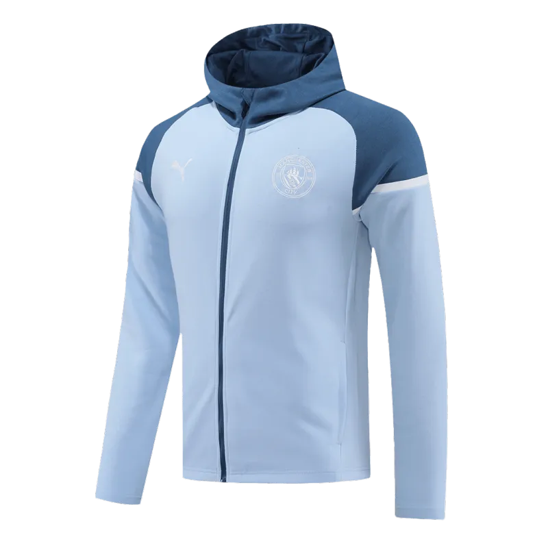 Manchester City Hoodie Training Kit (Jacket+Pants) 2024-25 - Image 10