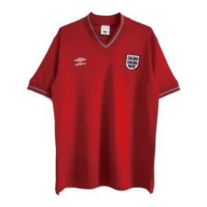 England 1984/87 Retro Soccer Jersey Away Replica