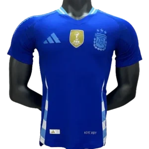 Argentina Copa America 2024 Away Jersey Player Version