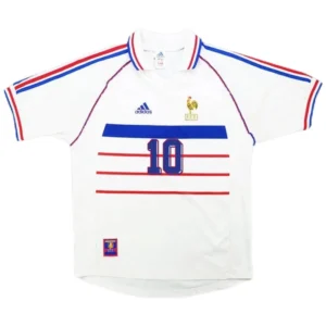 1998 France Retro Jersey Away World Cup