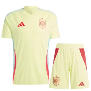 2024 Spain Nation Away Kit(Jersey+Shorts) Soccer Uniform Euro