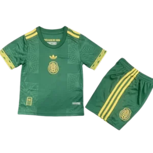 Adidas Kids Mexico Greeen Gold Cup Kits 2025
