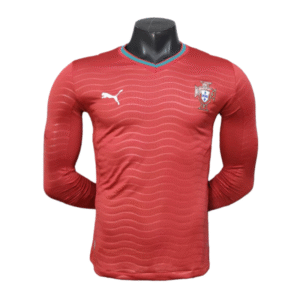 2026 Portugal World Cup Home Long Sleeve Football jersey Player version