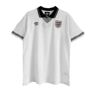 England World Cup 1990 Retro Jersey Home Replica