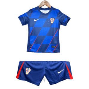 Croatia Away Kids Football Jersey Kit Euro 2024