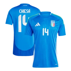 2024 EURO Nation Italy Home Jersey CHIESA #14 BARELLA #18 DIMARCO #3