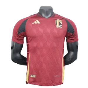 Euro Belgium Nation Home Jersey Player Version
