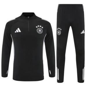 2025 Germany Black Training Kits Long Football Track suits