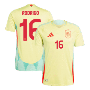 RODRIGO 16# 2024 Spain Nation Away Jersey Player Version EURO