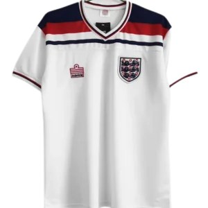 England  1982 Retro Soccer Jersey Home Replica
