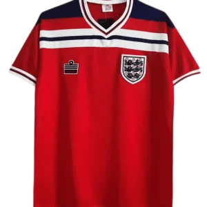 England 1982  Retro Soccer Jersey Away Replica